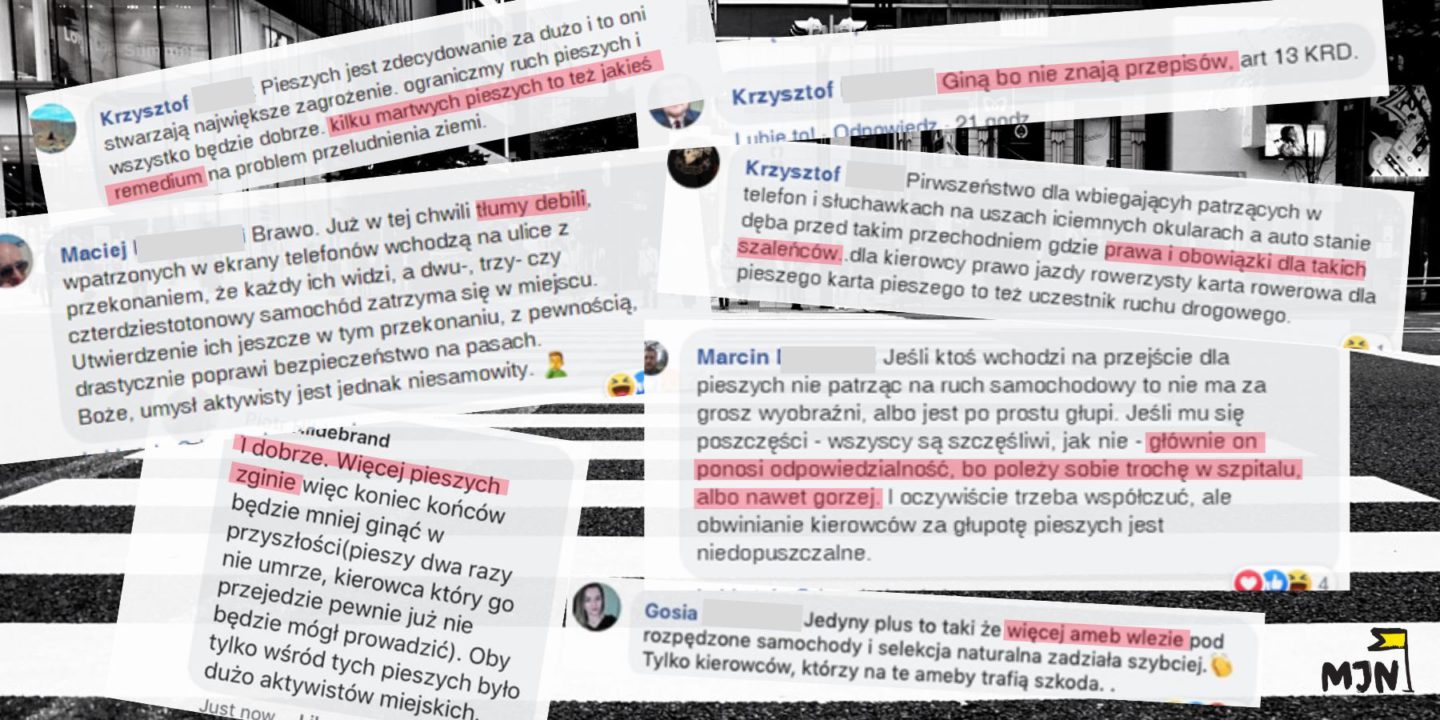 Antypedestrianizm – nowe osiągnięcie polskiego internetu