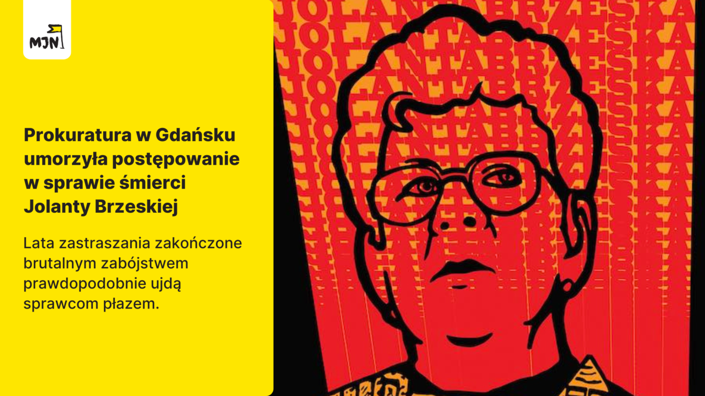 Hasło „Sprawiedliwość dla Jolanty Brzeskiej” nie musi być puste – walka o prawo do mieszkania musi trwać!